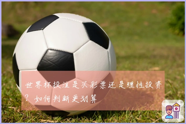 世界杯投注是买彩票还是理性投资？如何判断更划算